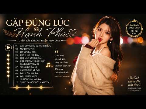 Gặp Được Nhau Đúng Lúc Ta Sẽ Thật Hạnh Phúc , Gặp Đúng Lúc Sẽ Hạnh Phúc 🎼 Nhạc Trẻ Ballad Buồn 2026