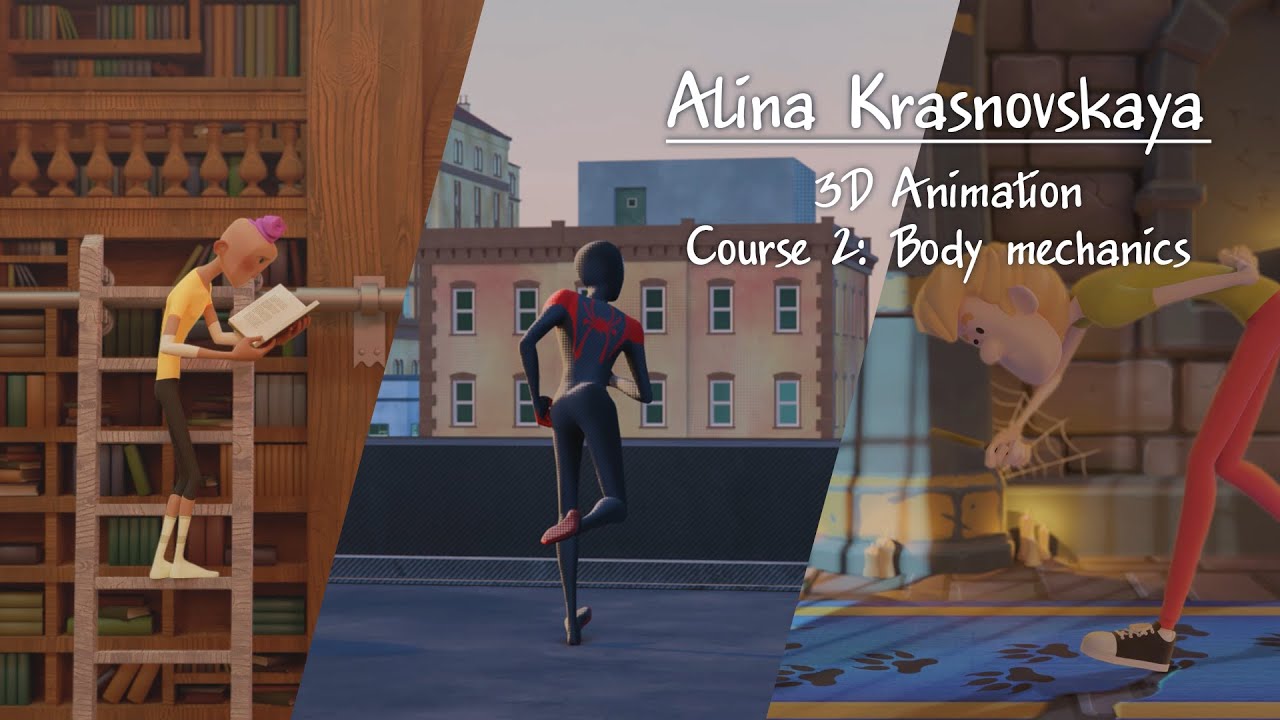 3D Animation Body Mechanics Reel 2024 - YouTube