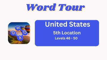 Word Tour United States Level 46 to 50 Answers