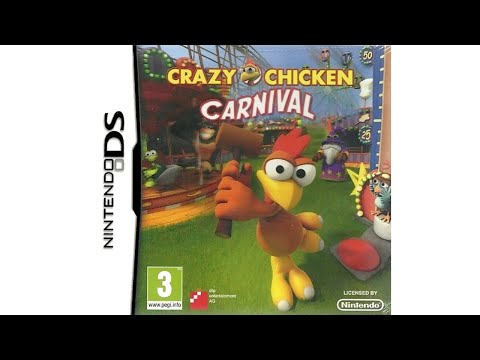 Nintendo DS - Crazy Chicken: Carnival 'Intro & Gameplay'