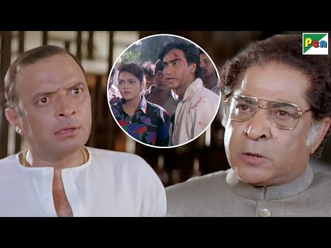 लॉकर से निकले नशीले पर्दार्थ - अजय देवगन ने किया पर्दाफाश -phool Aur Kaante अजय देवगन और अमरीश पूरी