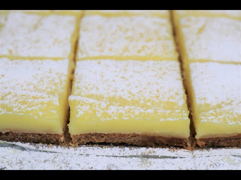 Best Lemon Bars Recipe - Lemon Tart