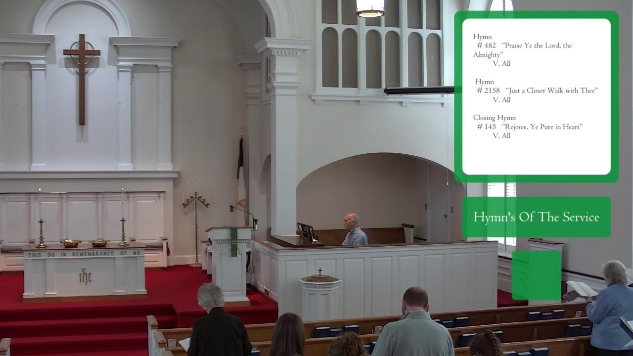 OGPC Worship Service of Sunday October 19th