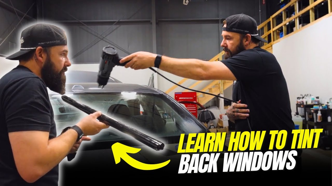 Mastering Back Window Tinting: How to Cut, Shrink & Install Like a Pro