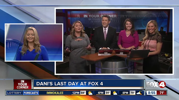 Saying goodbye to Fox 4's Dani Beckstrom