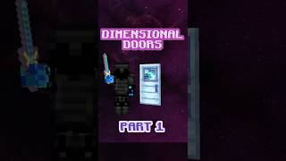 Minecraft Dimensional Doors Mod - Part 1 #minecraft #minecraftmods #gaming