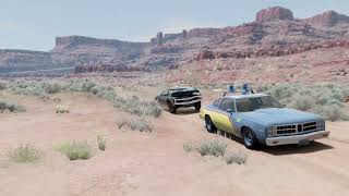 BeamNG.Drive  70's Police Chase