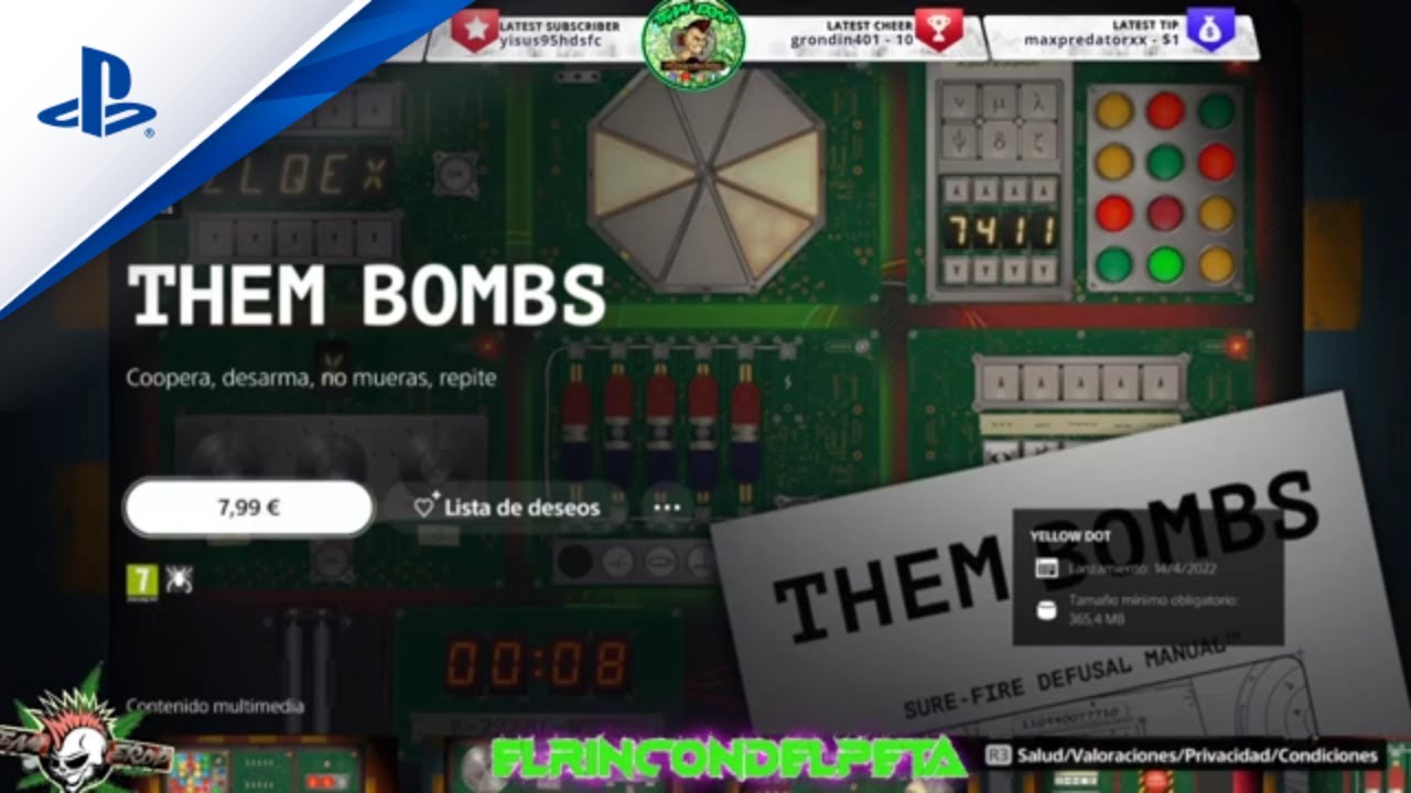 Them Bombs *NEW GAME PS5* - YouTube
