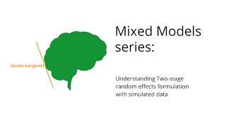 3 Mixed models series: Simulating data using the 2-stage random effects formulation