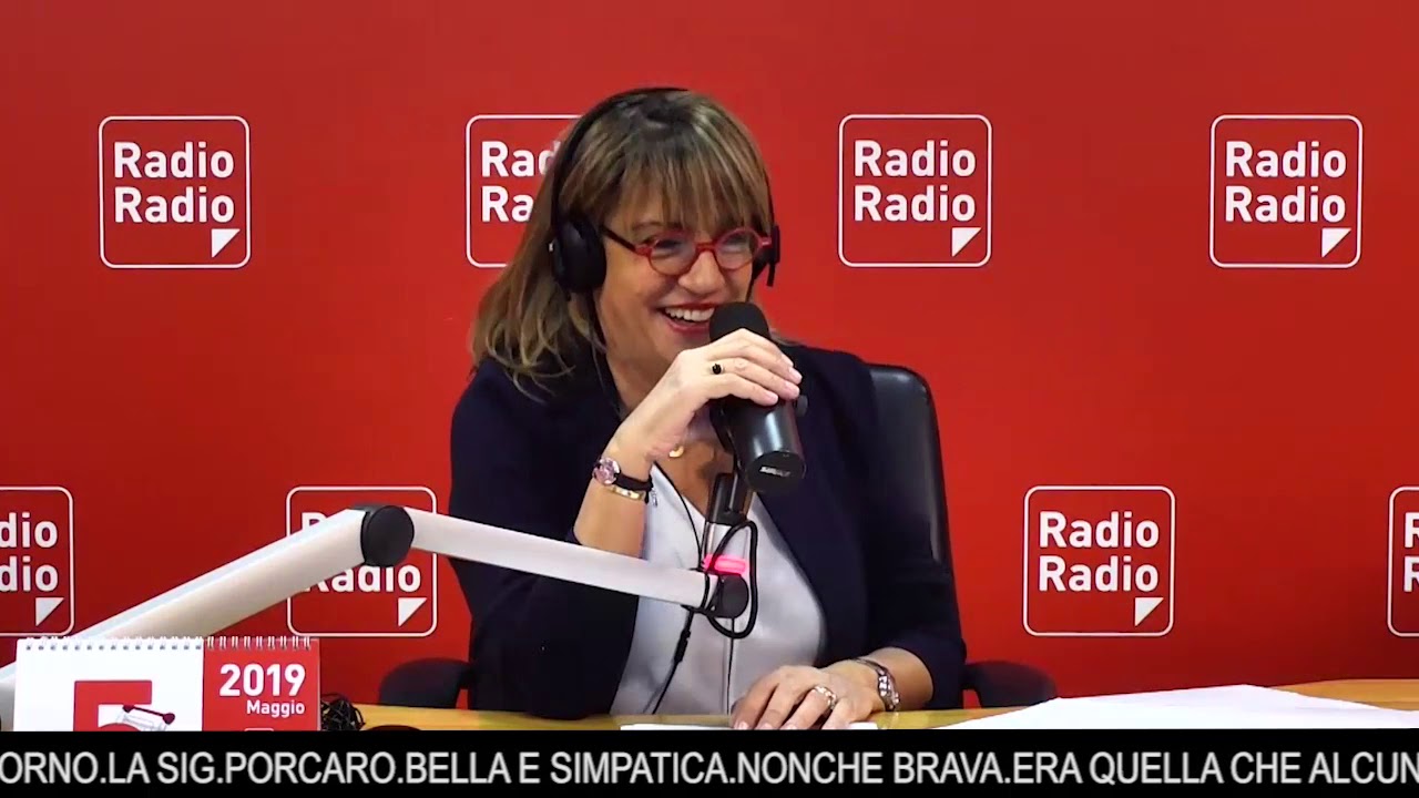 Rosalia Porcaro a Io le donne non le capisco - 25 Maggio 2019 - YouTube