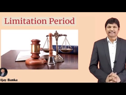 Limitation Period || Important Information For Banking Promotion Exam ||