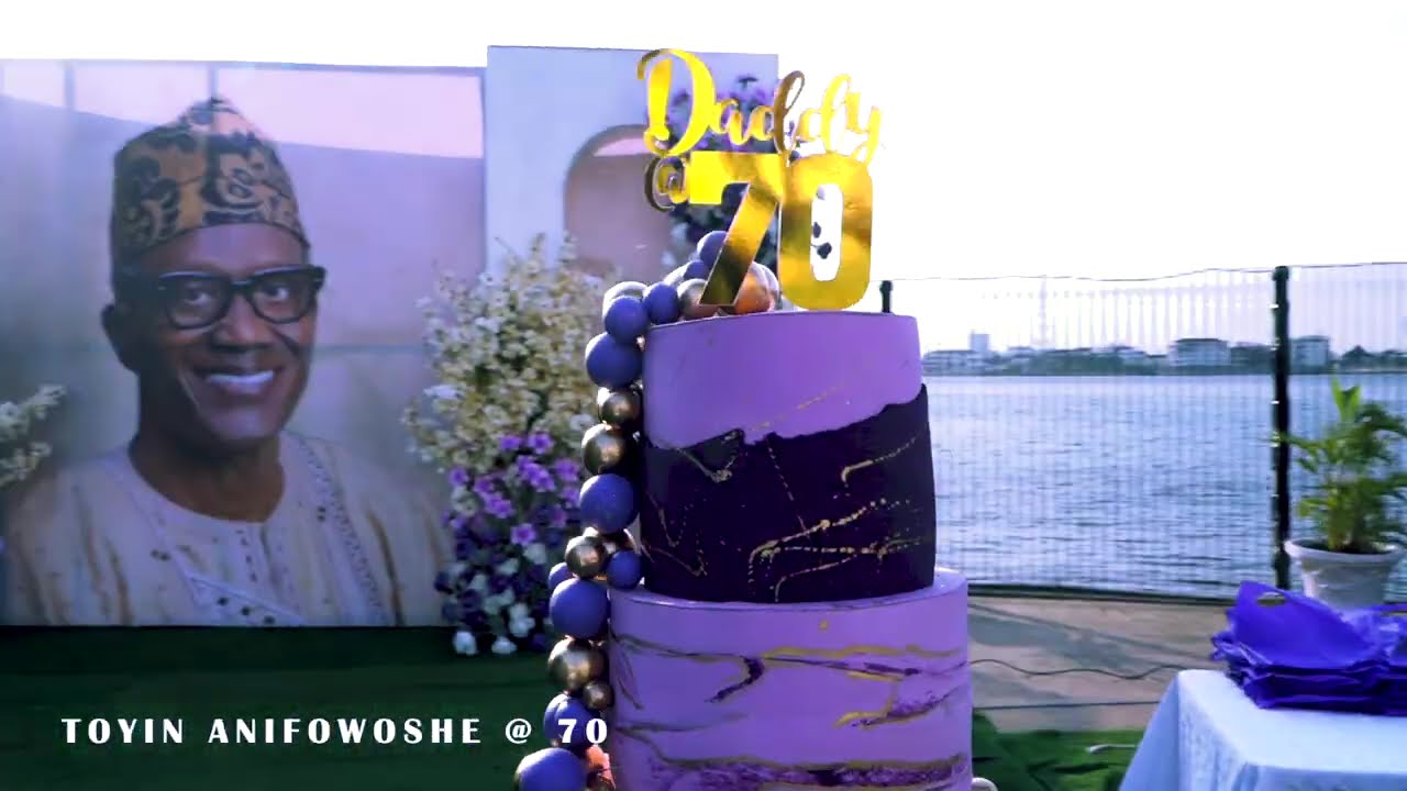 Dcn Toyin Anifowoshe's 70th Birthday Highlight