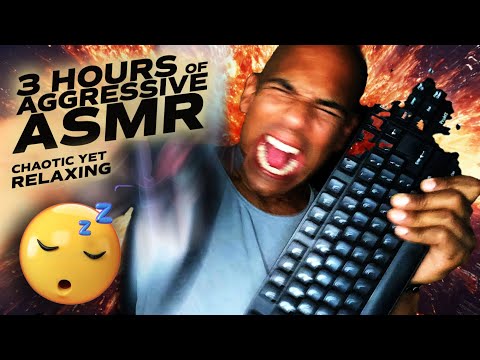 ‼️3 Hour Aggressive ASMR Video Will Put You to Sleep Quickly! 💤🛌 