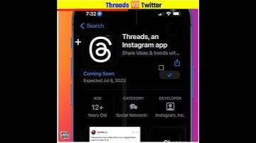Threads Vs Twitter | #shorts