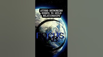Attend NETWORKING Events To Build Relationships. #shorts #marketing #networking