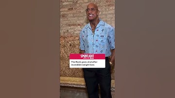 The Rock goes VIRAL after incredible weight loss