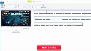 How to remove and replace audio in Windows Movie Maker