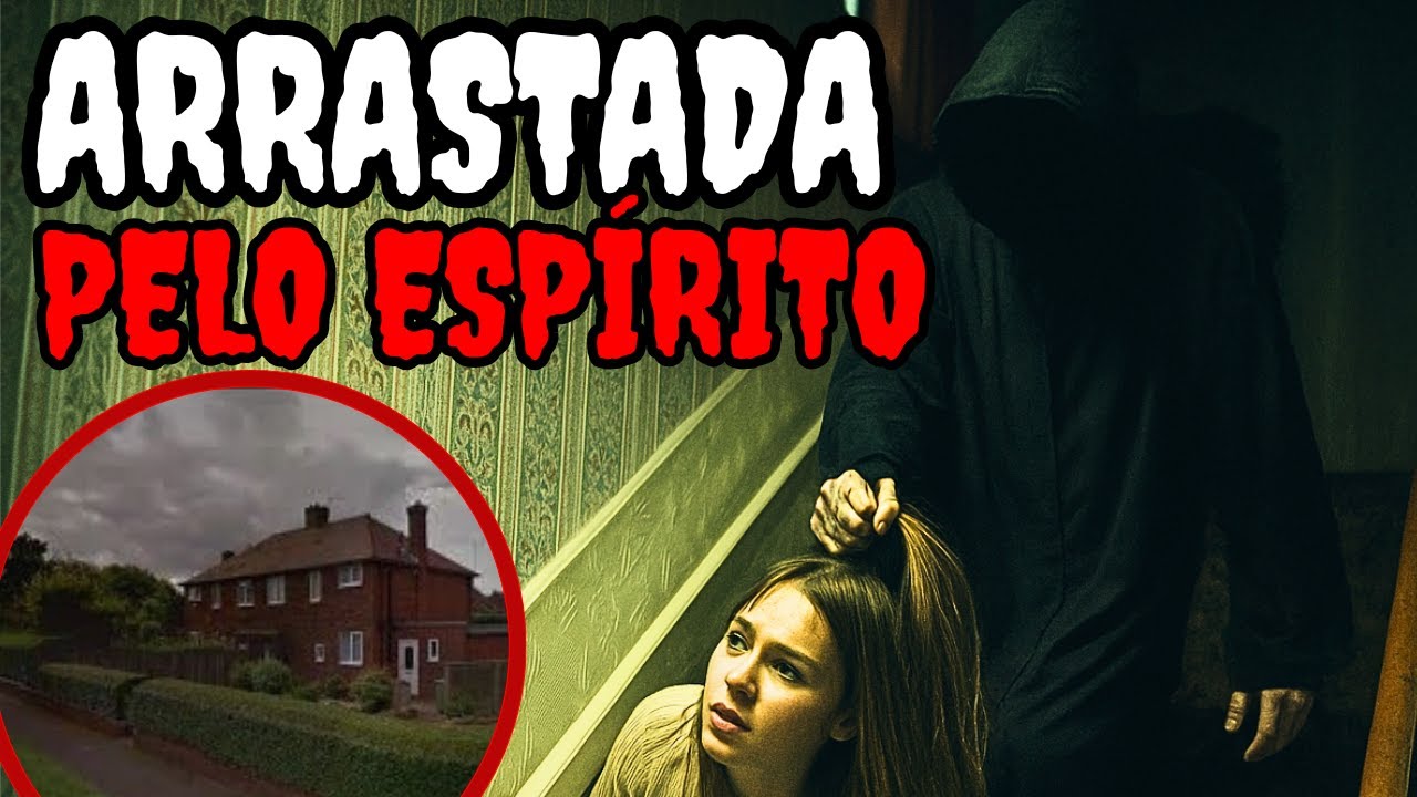 O espírito a arrastou pela escada - O monge negro de Pontefract - Black Monk.