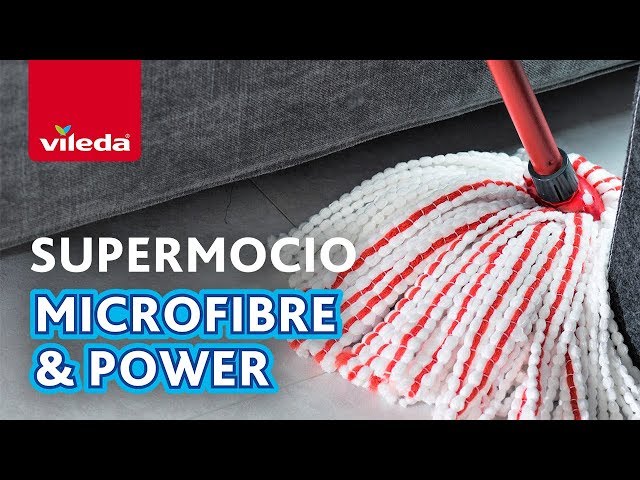 Vileda SuperMocio Microfibre & Power XL Mop 