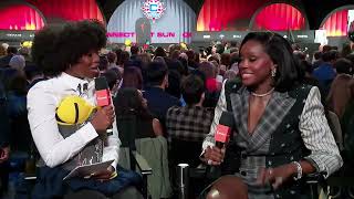 Jordan Robinson Interviews 2026 No. 10 Draft Pick Raven Johnson