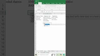 👉 Excel Shortcut Trick: SUBSTITUTE Function Explained in Hindi | Replace Text Easily  #excel
