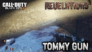 Revelations Zombies - Secret Tommy Gun / Chalk Drawings Guide