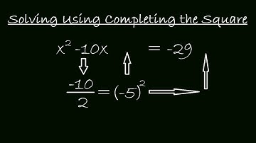 Solving by Completing the Square, Algebra 2, 3-5