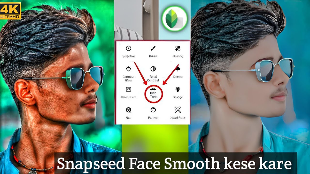 How to Smooth Skin in Snapseed (Easy Face Editing Trick)