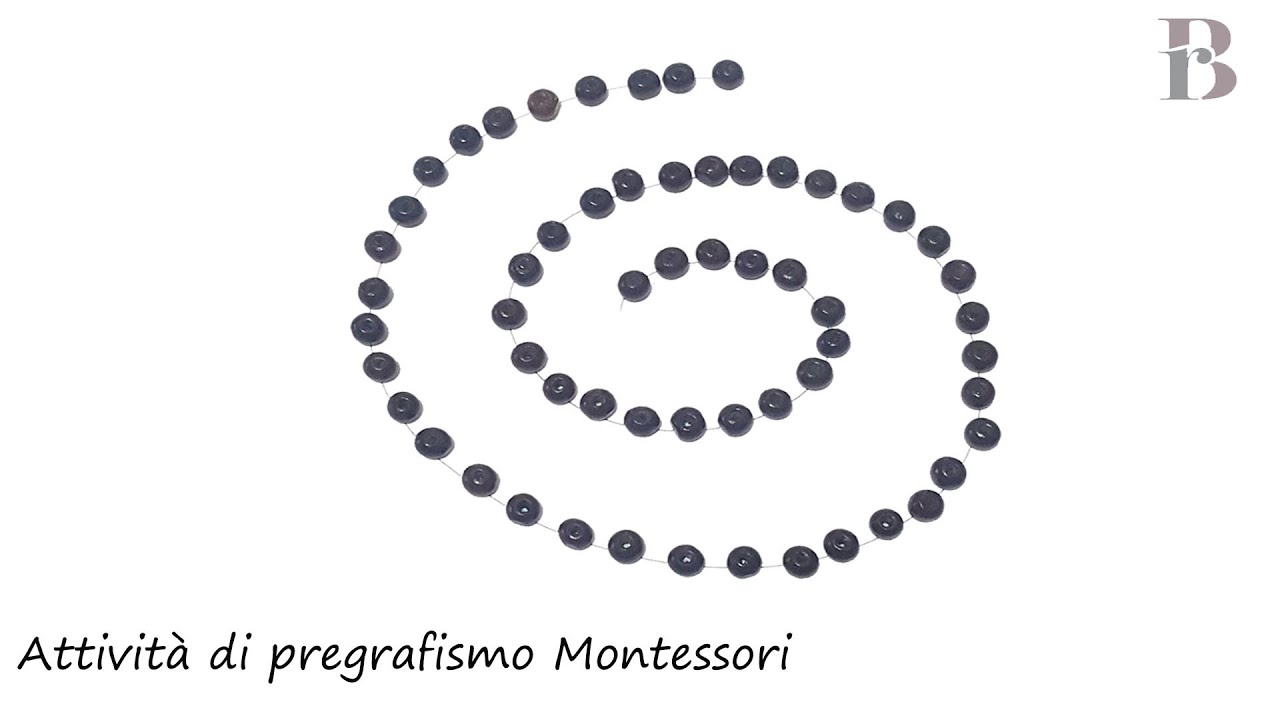 Attività di pregrafismo Montessori 