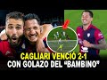 ¡El Invencible! Gianluca Lapadula marcó impresionante gol agónico para la euforia de Cagliari