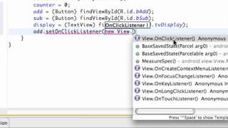 Android Application Development Tutorial   9   Set up a Button with OnClickListener