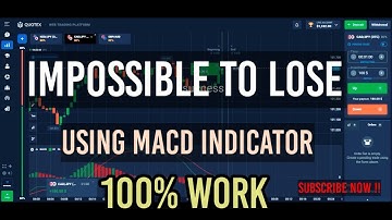 Impossible to lose - using macd indicator 100% work - Best binary options strategy