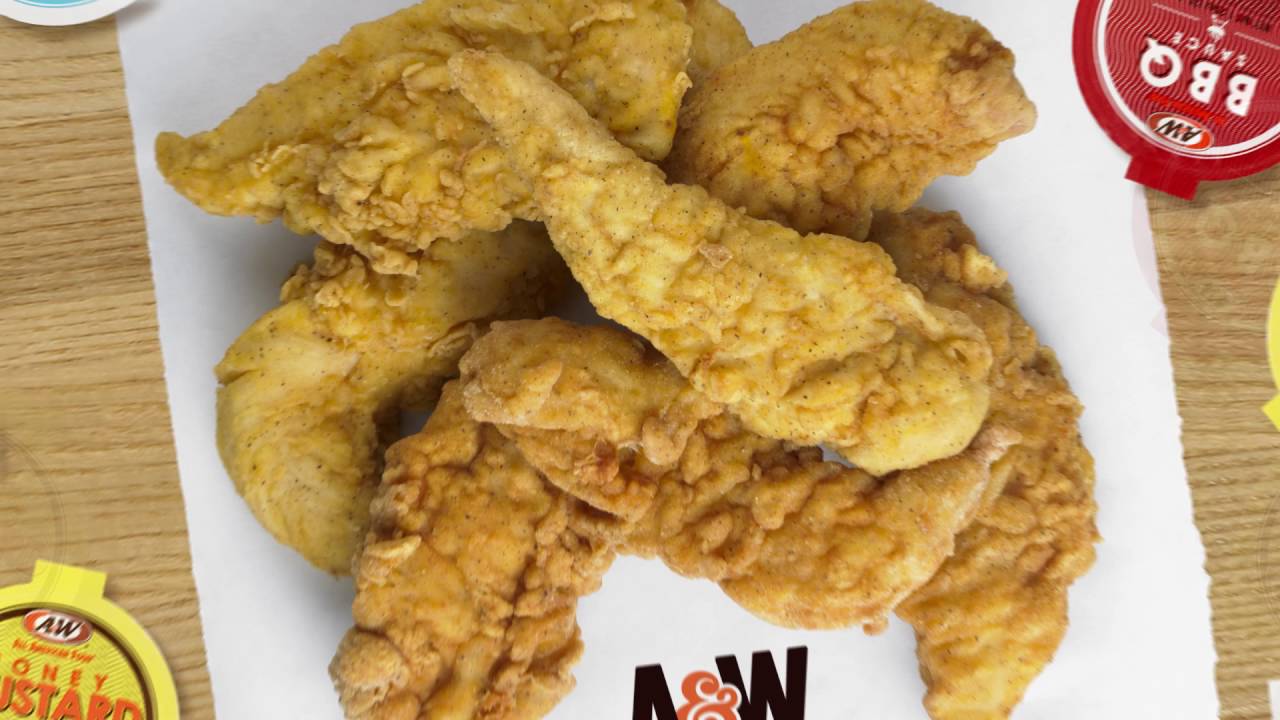 A&W's Hand Breaded Chicken Tenders YouTube