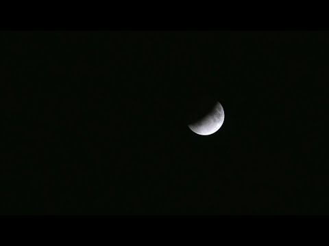 Partial lunar eclipse seen from Cyprus | AFP