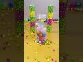 Satisfying 💚 Marbles & ❤️Beads Reverse ASMR Sound. #viralvideo #reverse #sound
