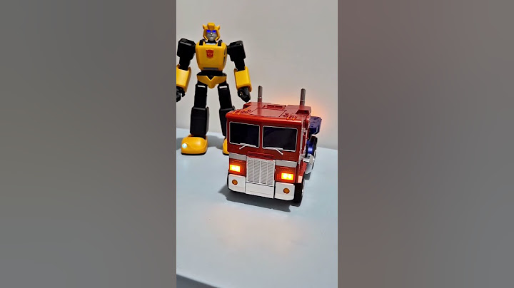 The Perfect Loop! Transformers Robosen Optimus Prime and Bumblebee #transformers #robosen #bumblebee
