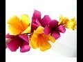 Flores hermosas de papel paso a paso