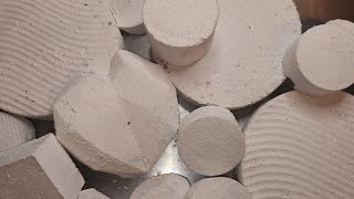 Crunchy Homemade Gym Chalk & White Gritty Reforms Asmr