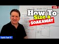 what size soakaway for septic tank