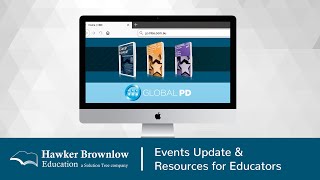 Great resources for educators and an update on professional learning events