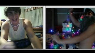 Dancing Santa on Chatroulette