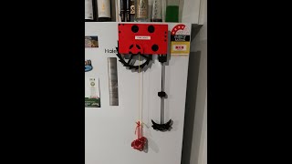 Simplified Galileo's Pendulum Clock Escapement