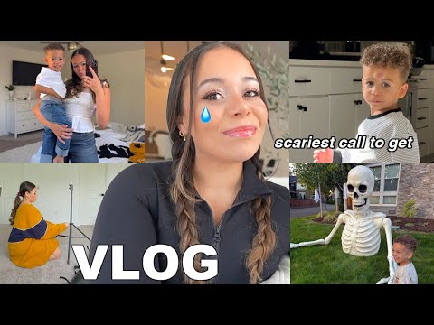 This Week Was A Mess… Emergency Room Visit, Mom And Son Photoshoot, Fall Decor + More!