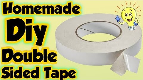 Homemade Double sided tape - how to make double sided tape at home easy/Make diy double tape at home