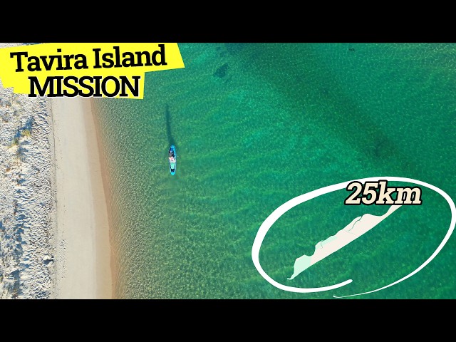 I paddled solo 25km around the ALGARVE's largest i...