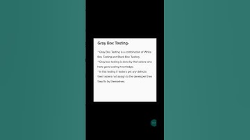 gray box testing | gray box testing in software testing | gray box testing in software engineering