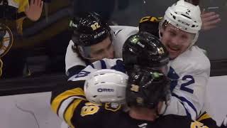 This rivalry is back! All the rough stuff in Leafs @ Bruins 11th Nov 2025