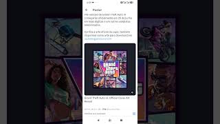 GTA 6 data de pré-venda e arte da capa divulgados.