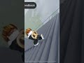 How to fall down a stair case #roblox #memes #baconhair