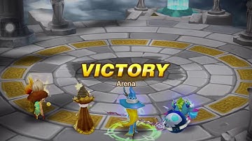 F2P - SUMMONERS WAR - Speed clearing arena + Runes show-up - Bomb team w 296 spd Bernard (Mid-week)